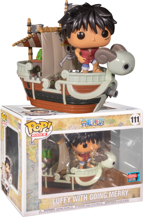 Funko Pop One Piece Luffy with Going Merry 111 NYCC 2022 Exclusive