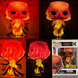 STRANGER THINGS - Pop! vinyle phosphorescent Vecna ​​- EXCLUSIVITÉ HOT TOPIC