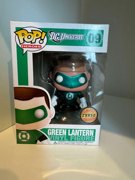 GREEN LANTERN METALLIC CHASE Pop! Vinyl - LIMITED EDITION - Minor Box Damage