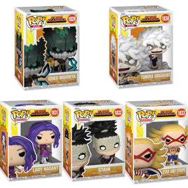 PRE-ORDER - MY HERO ACADEMIA Pop! Vinyl - Bundle (Set of 5) - PLUS EDITION