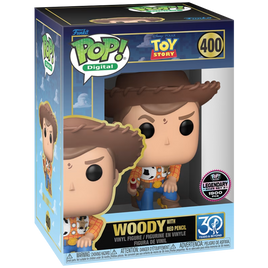 TOY STORY: SERIES 1 - PHYSICAL COLLECTIBLES - Woody with Red Pencil Pop! Vinyl - NFT EXCLUSIVE 1900PCS