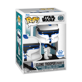 Star Wars : Clone Trooper (Phase 1) Pop! Vinyle - EXCLUSIVITÉ FUNKO