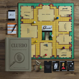 PRE-ORDER - Cluedo Vintage Bookshelf Edition Board Game - VINTAGE BOOSKSHELF EDITION