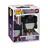 PRE-ORDER - TRANSFORMERS - Bitty Bot Soundwave with Rumble Pop! Vinyl Figure