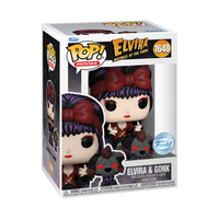 ELVIRA - Elvira &amp; Gonk (Moonlight) Pop! Vinyle Exclusif