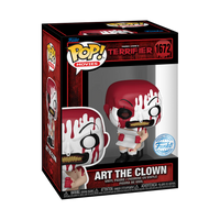 Scare Fair 2024 - Terrifier - Art the Clown avec Pop! Vinyle Exclusif au Journal