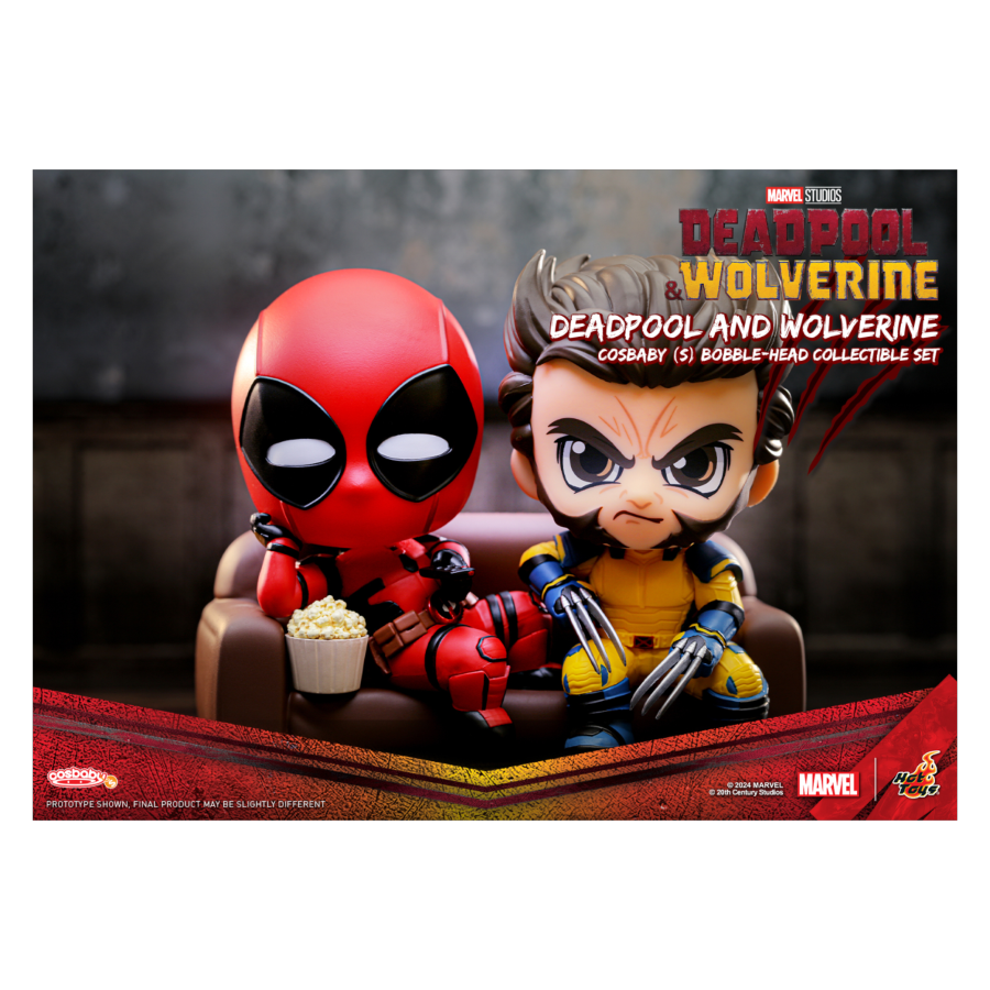 HOT TOYS: Deadpool 3 - Deadpool & Wolverine Cosbaby [2 Pack]| Rogue ...