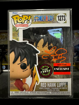 ONE PIECE - AAA EXCLUSIVE - Red Hawk Luffy - SIGNED by Colleen Clinkenbeard JSA CERTIFIED