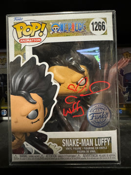 ONE PIECE - Snake-Man Luffy (METALLIC) - SIGNED by Colleen Clinkenbeard JSA CERTIFIED