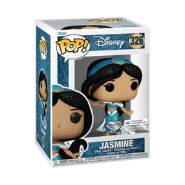 Limited Edition Bundle - Aladdin 30th Anniversary Palace Mini Backpack and Pop! Jasmine (Diamond) - FUNKO EXCLUSIVE