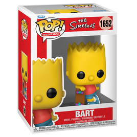 DIE SIMPSONS - Bart Simpson mit Skateboard Pop! Vinylfigur