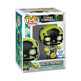 DC CREATURE COMMANDOS - Dr. Phosphorus (Glow) #1480 Pop! Vinyl Figure - FUNKO EXCLUSIVE