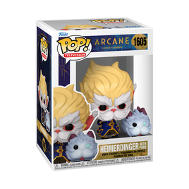 LEAGUE OF LEGENDS - Heimerdinger with Poro Pop! Vinyl Figure