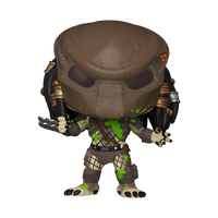 PREDATOR 2 - City Hunter (Battle Damaged) (PLUS) #1752 Pop! Vinyl Figure - OFFICIAL FUNKO EXCLUSIVE