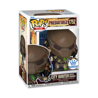 PREDATOR 2 - City Hunter (Battle Damaged) (PLUS) #1752 Pop! Vinyl Figure - OFFICIAL FUNKO EXCLUSIVE