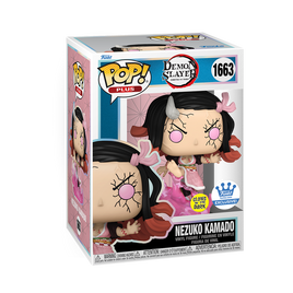 DEMON SLAYER - Nezuko Kamado (Blood Demon Art) (Glow) #1663 Pop! Vinyle - EXCLUSIVITÉ FUNKO