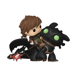 PRE-ORDER - How to Train Your Dragon 2 Hiccup with Toothless Deluxe Funko Pop! Ride