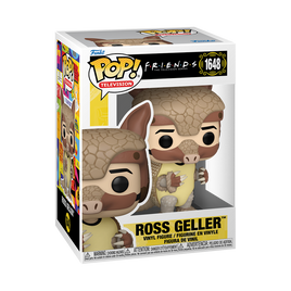 PRÉCOMMANDE - FRIENDS - Figurine Pop! en vinyle de Ross Geller en costume de tatou de vacances