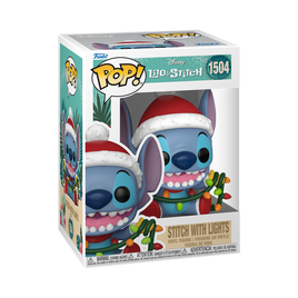 DISNEY - Figurine Pop! en vinyle Stitch avec lumières