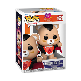 CARE BEARS - Figurine Pop! en vinyle de l'ours Tenderheart en Dracula