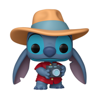 PRE-ORDER - DISNEY - Tourist Stitch Pop! Vinyl - FUNKO EXCLUSIVE