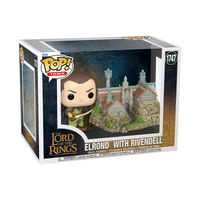 PRE-ORDER - THE LORD OF THE RINGS - Lord Elrond with Rivendell Town Edition Pop! Vinyl Figure