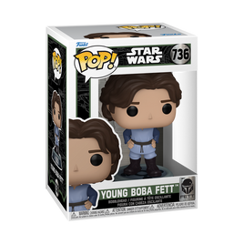 STAR WARS - Figurine Pop! en vinyle du jeune Boba Fett #736 - FETT LEGACY