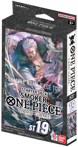 PRE-ORDER - One Piece - Card Game Smoker (BLACK) Starter Deck [ST-19]