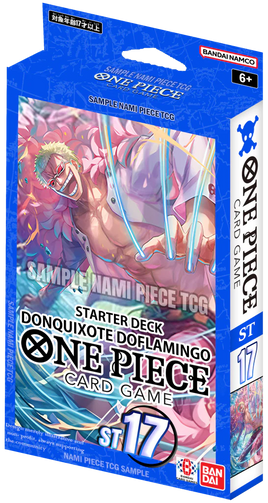 One Piece - Card Game Donquixote Doflamingo (BLUE) Starter Deck [ST-17]