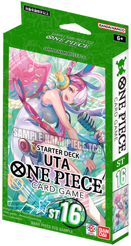 PRE-ORDER - One Piece - Card Game Uta (GREEN) Starter Deck [ST-16]