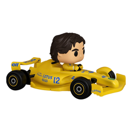 PRE-ORDER - NASCAR - Ayrton Senna McLaren Deluxe Funko Pop! Ride Vinyl Vehicle