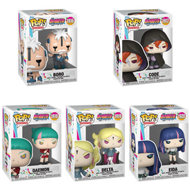 PRE-ORDER - BORUTO - Pop! Vinyl Figure - BUNDLE SET OF 5