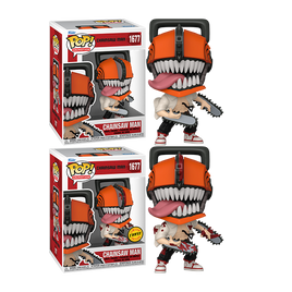 CHAINSAW MAN: Chainsaw Man Pop! Vinylfigur - CHASE BUNDLE