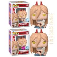 PRE-ORDER - Chainsaw Man - Power with Meowy Exclusive Pop! Vinyl Figure - 1 IN 6 CHASE CHANCE