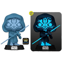 STAR WARS: Darth Maul (Hologramm) Glow Pop! Vinyl - SPEZIALITÄT EXKLUSIV