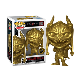 DIABLO IV - Treasure Goblin (GOLD) Figurine Pop! en vinyle - EXCLUSIVITÉ BLIZZARD