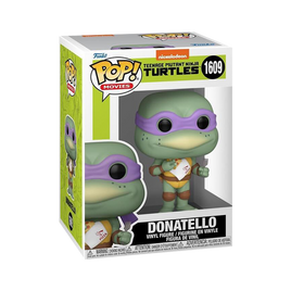 Tortues Ninja : Donatello avec pizza Pop! Figurine en vinyle