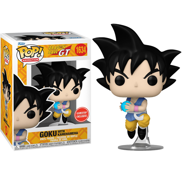 DRAGON BALL GT: Goku (with Kamehameha) Pop! Vinyl - GAMESTOP EXCLUSIVE ...