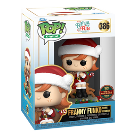 FESTIVAL OF FUN SERIES - PHYSICAL COLLECTIBLES - Franny Funko Riding Reindeer Pop! Vinyl - NFT EXCLUSIVE 999PCS