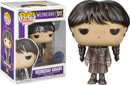 Mercredi (2022) - Figurine Pop! en vinyle exclusive métallique Mercredi Addams