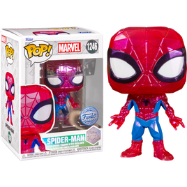 Spider-Man – Spider-Man (Facet) Pop! Vinylfigur – Exklusiv zum 100. Jubiläum von Disney