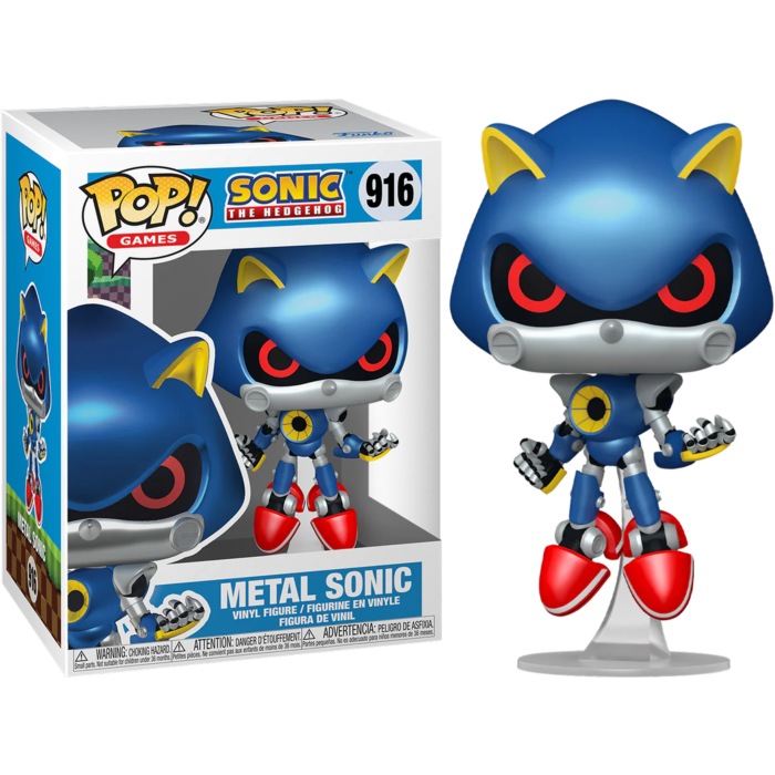 PRE ORDER Sonic the Hedgehog Metal Sonic Pop Vinyl Figure