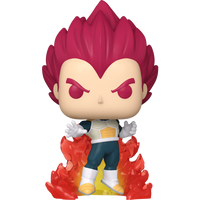 DRAGON BALL SUPER BROLY - Super Saiyan God Vegeta Exclusive Pop! Vinyl Figure - 1 IN 6 CHASE CHANCE