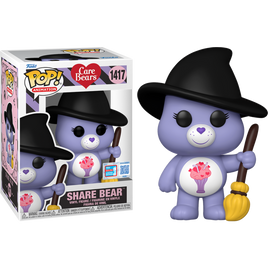 CARE BEARS - Share Bear (Witch Outfit) Pop! Vinyl - 2024 FALL CONVENTION EXCLUSIVE