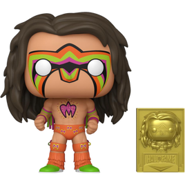 WWE: Hall of Fame – The Ultimate Warrior Pop! Vinylfigur mit Emaille-Anstecker