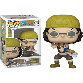 ONE PIECE - Usopp mit Gummiband Pop! Vinylfigur