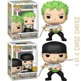 ONE PIECE - Roronoa Zoro (ZWEI-SCHWERTER-STIL) Pop! Vinylfigur - 1 IN 6 CHASE CHANCE