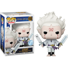 BLACK CLOVER : Figurine Pop! en vinyle exclusive Licht avec épées