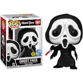 Scream - Figurine Pop! en vinyle exclusive Ghostface avec Knife Glow