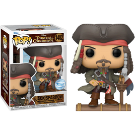 Pirates des Caraïbes - Figurine Pop! en vinyle exclusive de Jack Sparrow